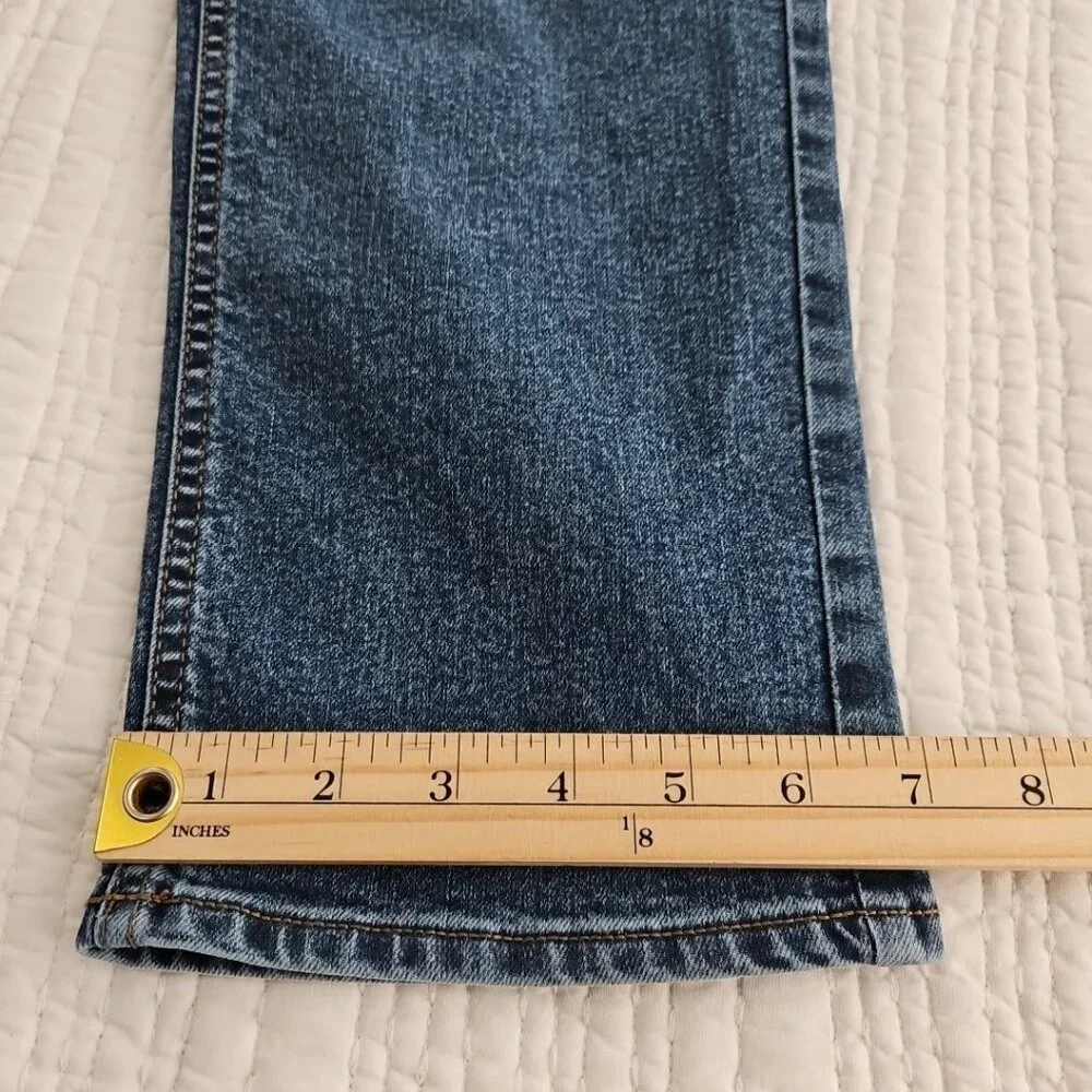 Buffalo David Bitton Ash Jeans Men's 34x30 Med Wash NEW Slim‎ Straight Stretch